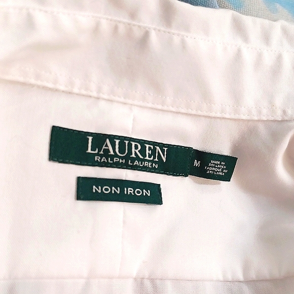 Ralph Lauren Dress White Shirt with insignia - Picture 3 of 4
